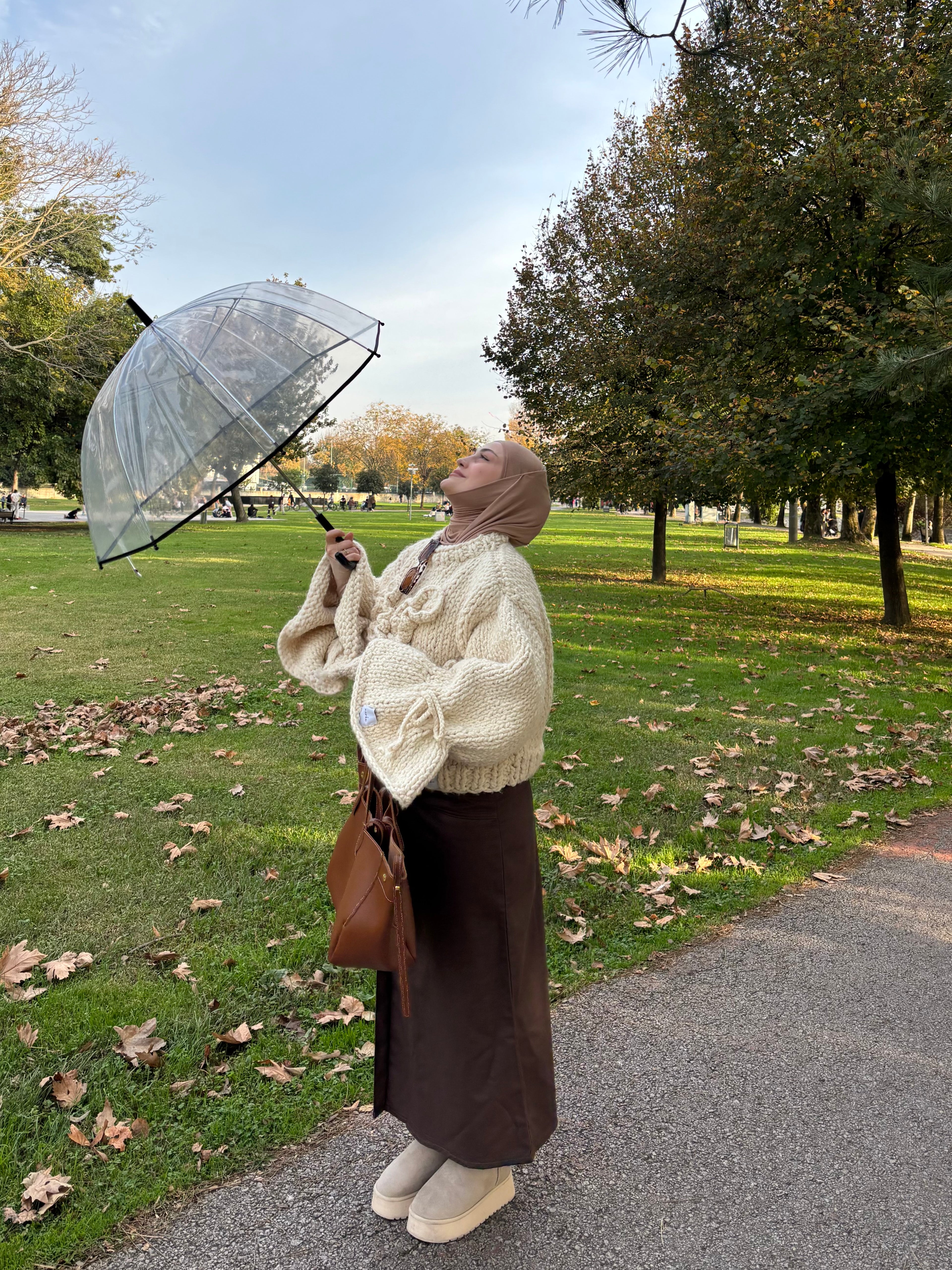 Marshmallow El Örgüsü Kazak