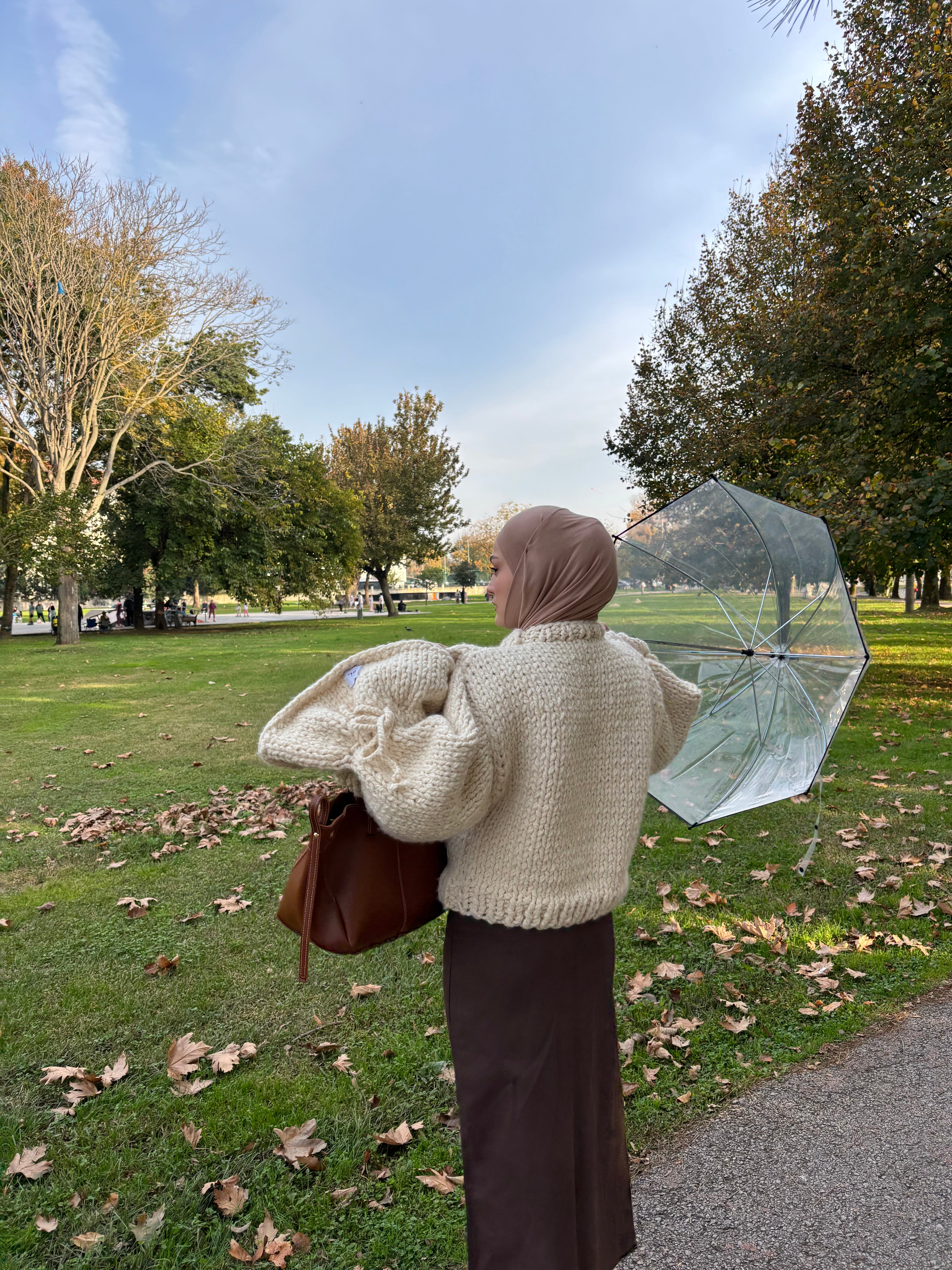 Marshmallow El Örgüsü Kazak