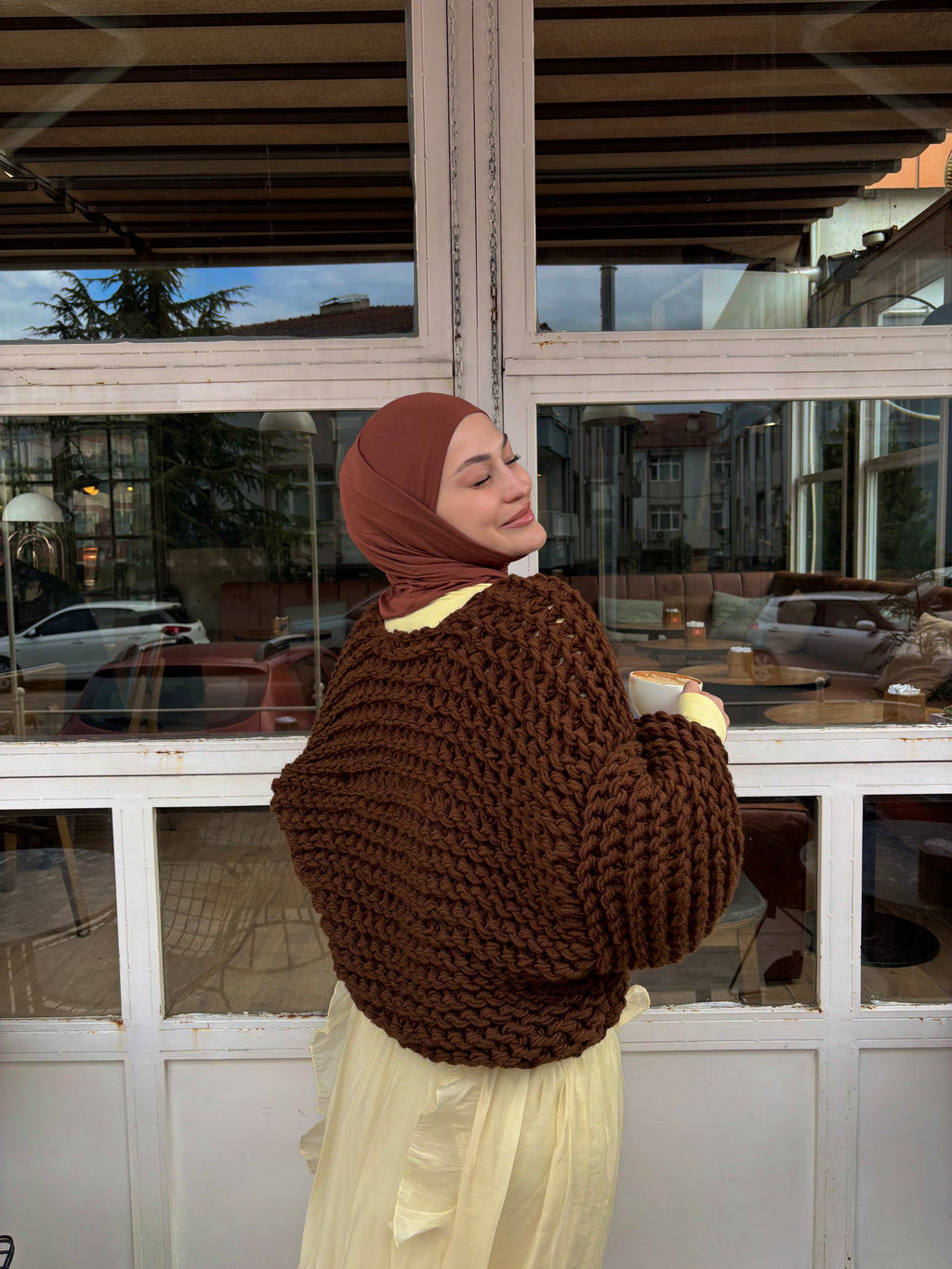 Lotelle El Örgüsü Hırka