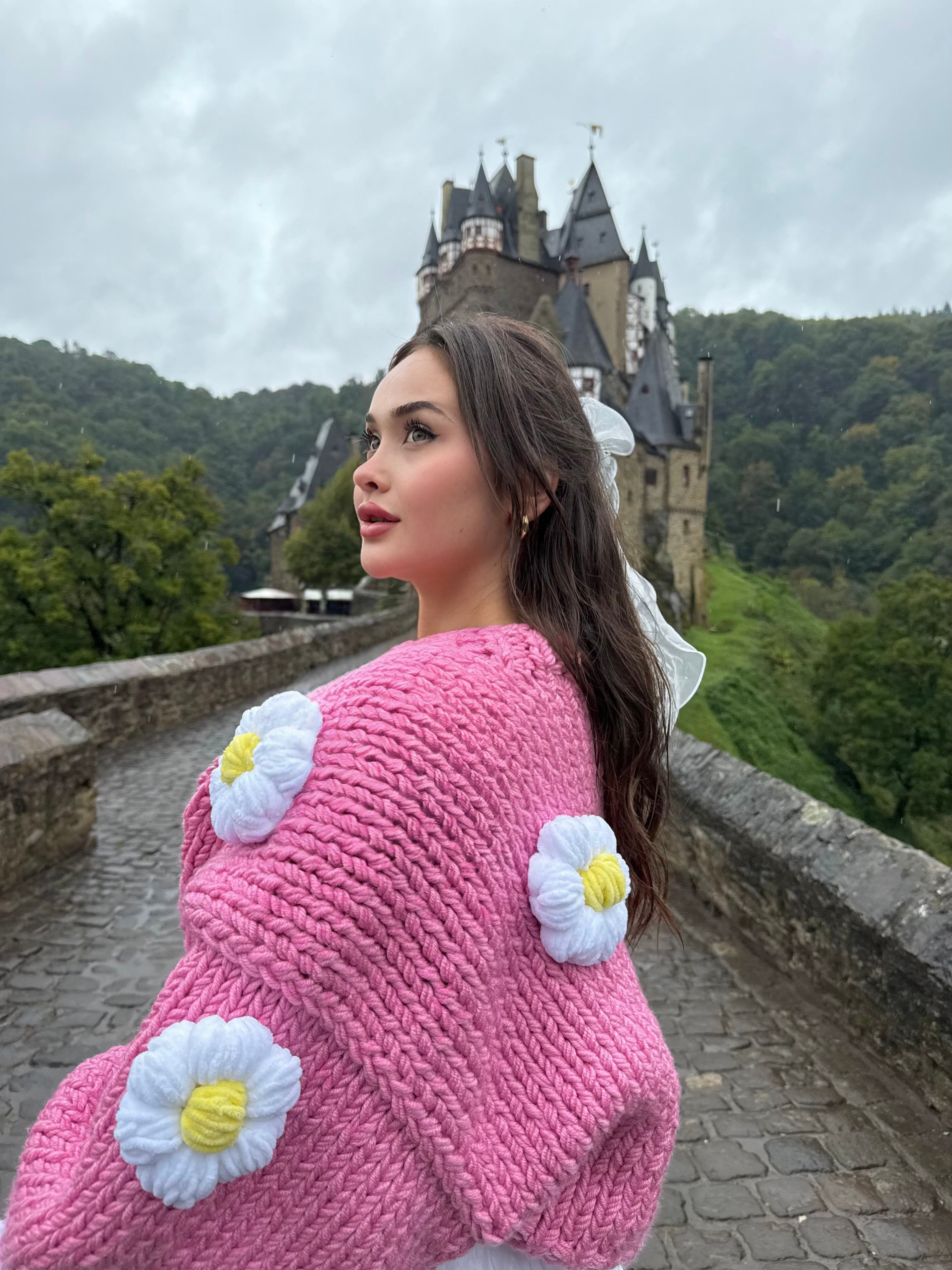 Daisy El Örgüsü Hırka