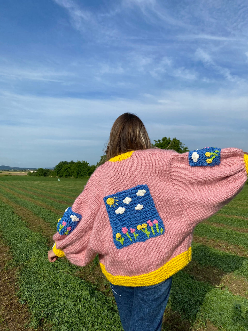 Nature El Örgüsü Hırka