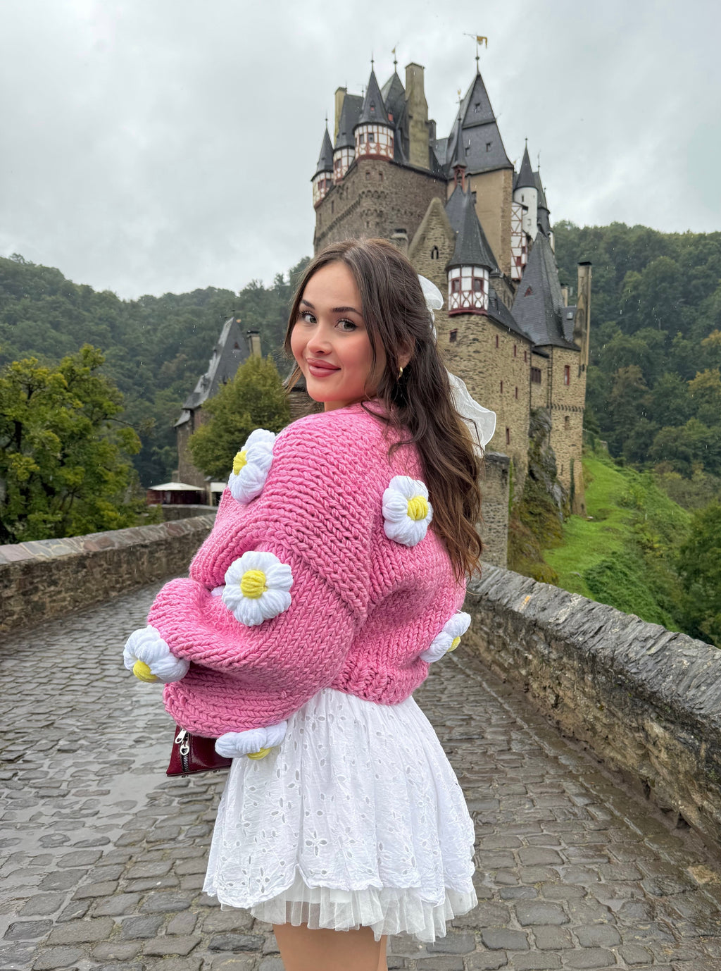 Daisy El Örgüsü Hırka