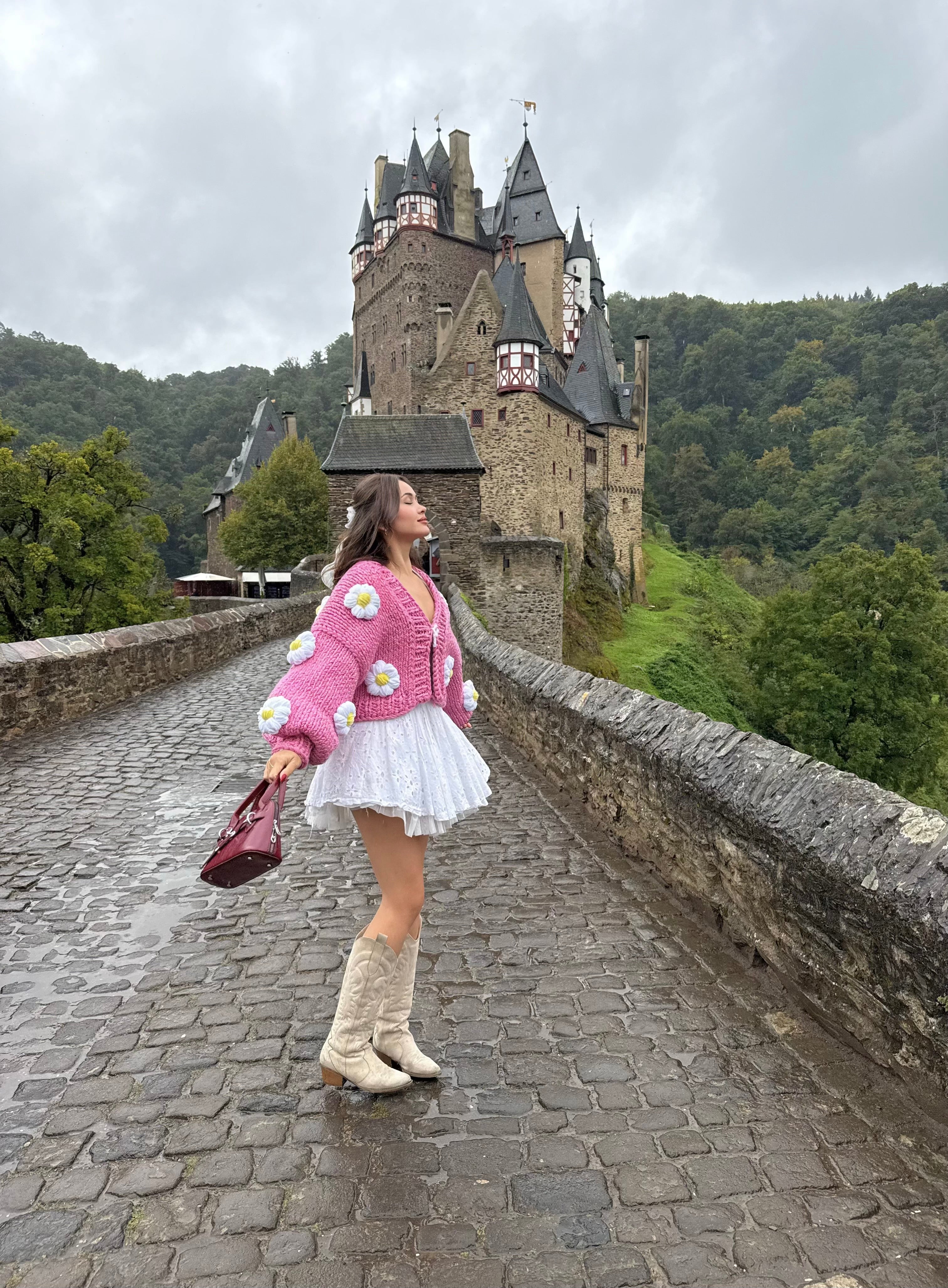 Daisy El Örgüsü Hırka