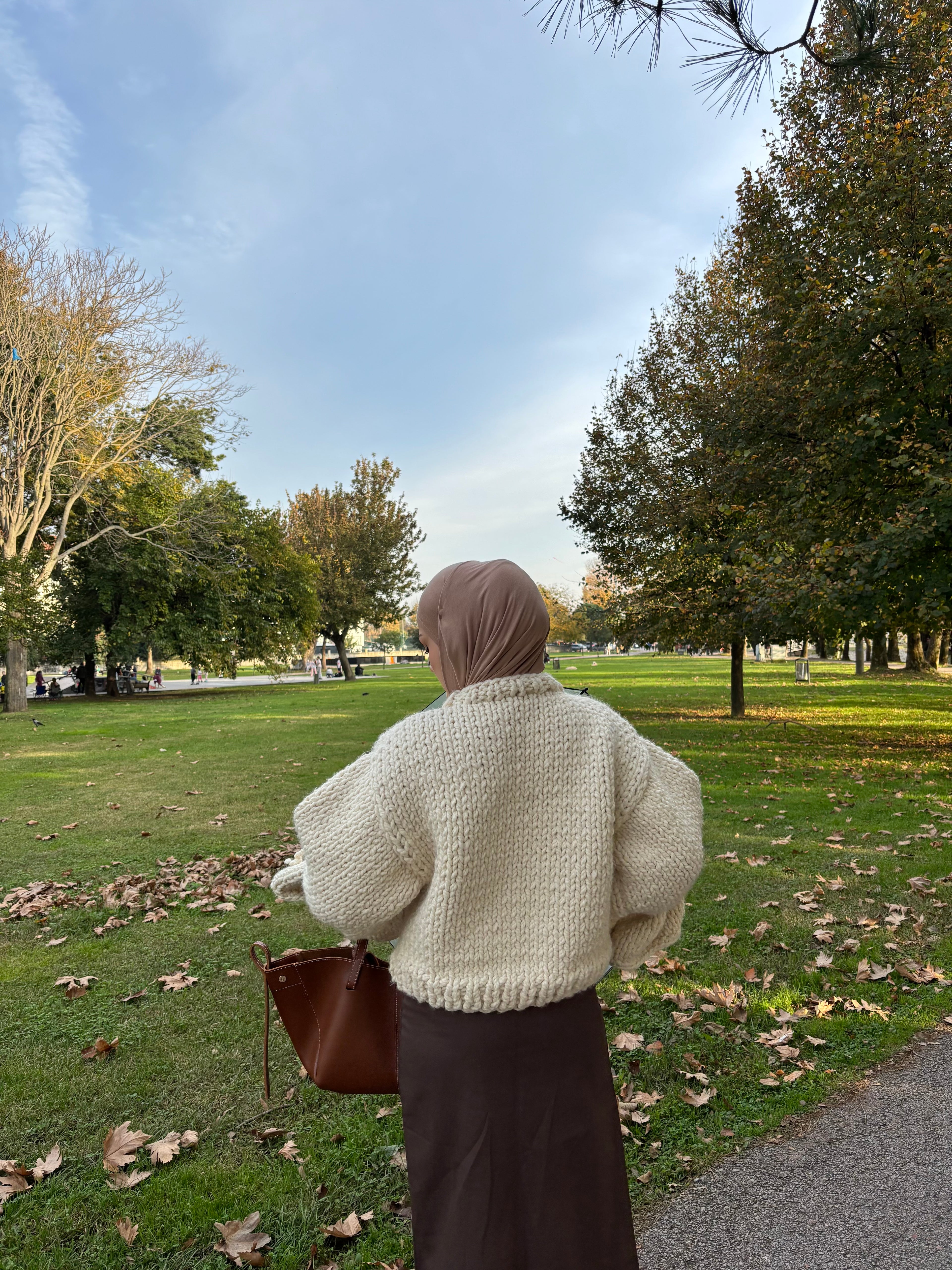 Marshmallow El Örgüsü Kazak