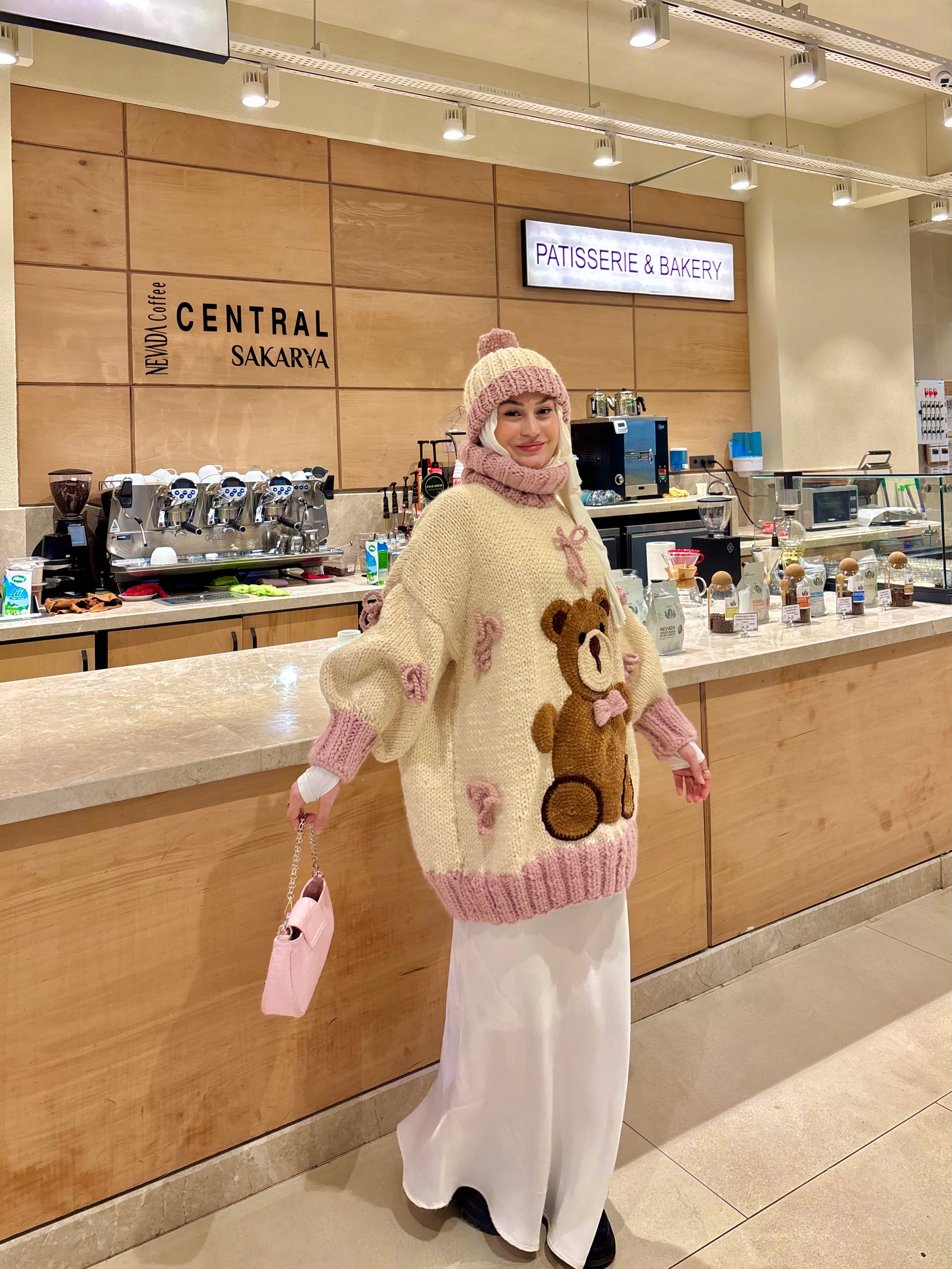 Tedy Bear El Örgüsü Kazak