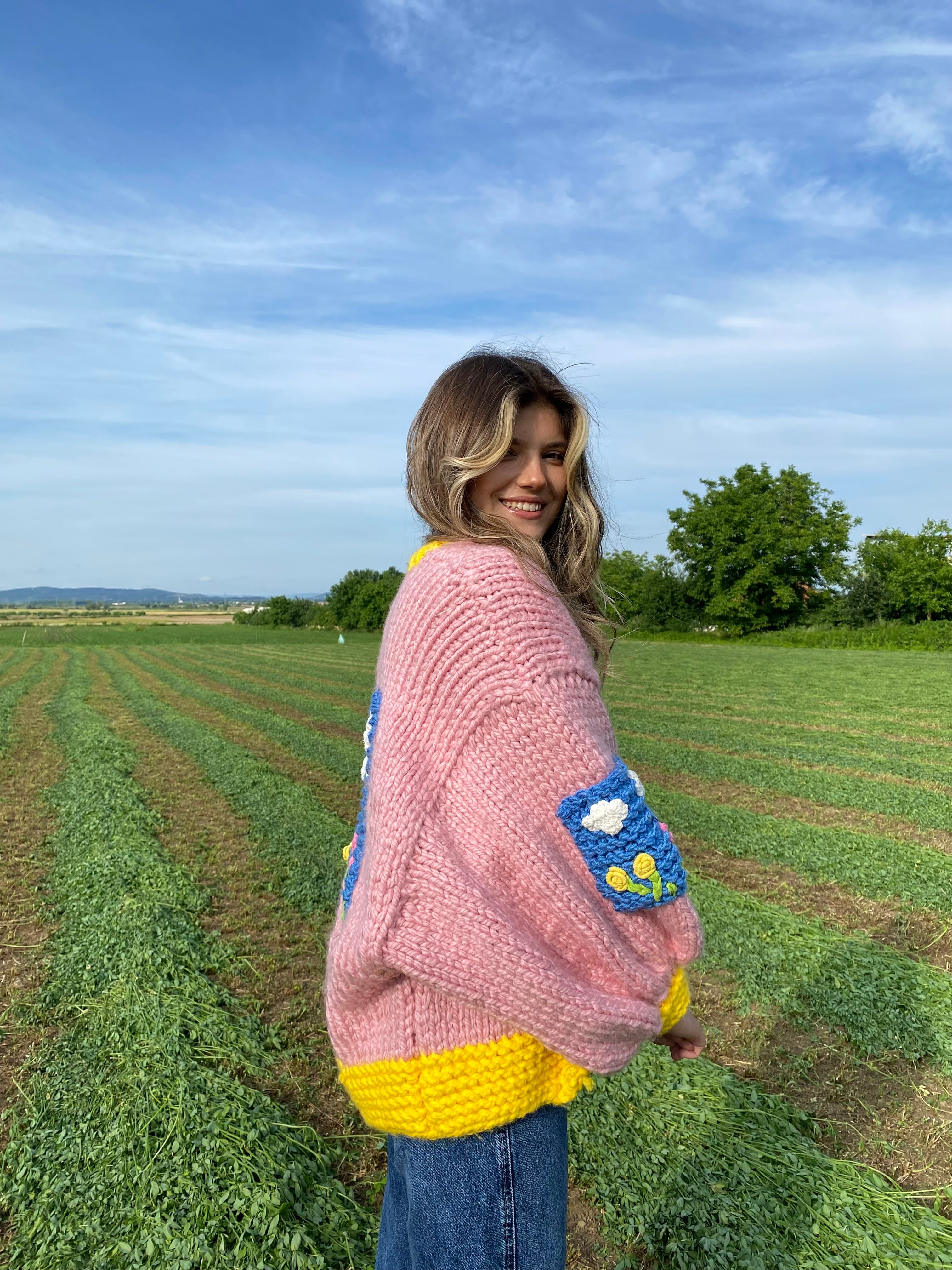 Nature El Örgüsü Hırka