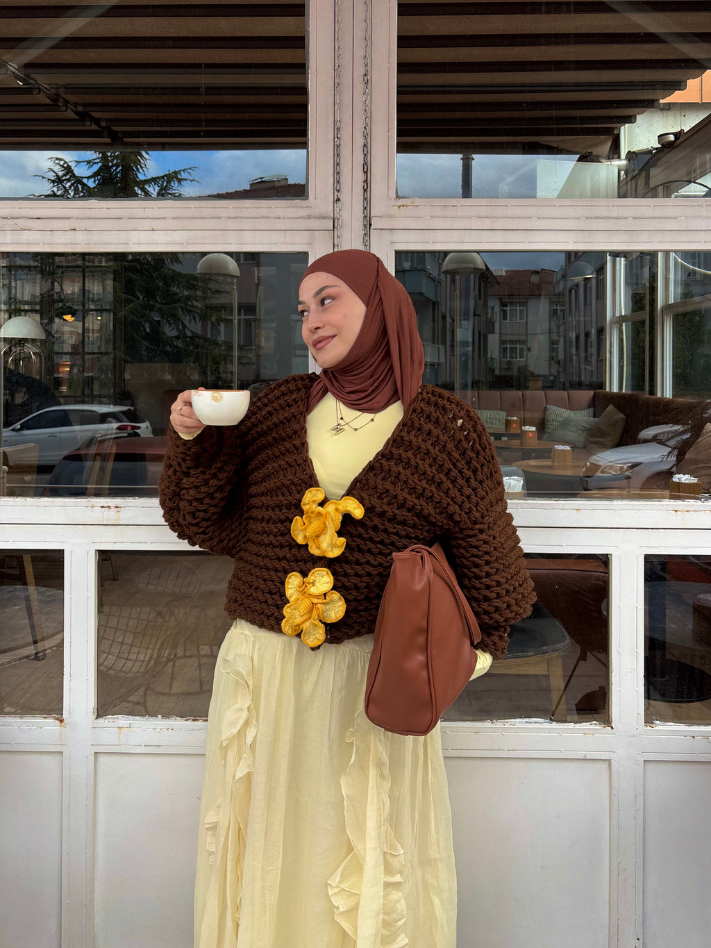 Lotelle El Örgüsü Hırka