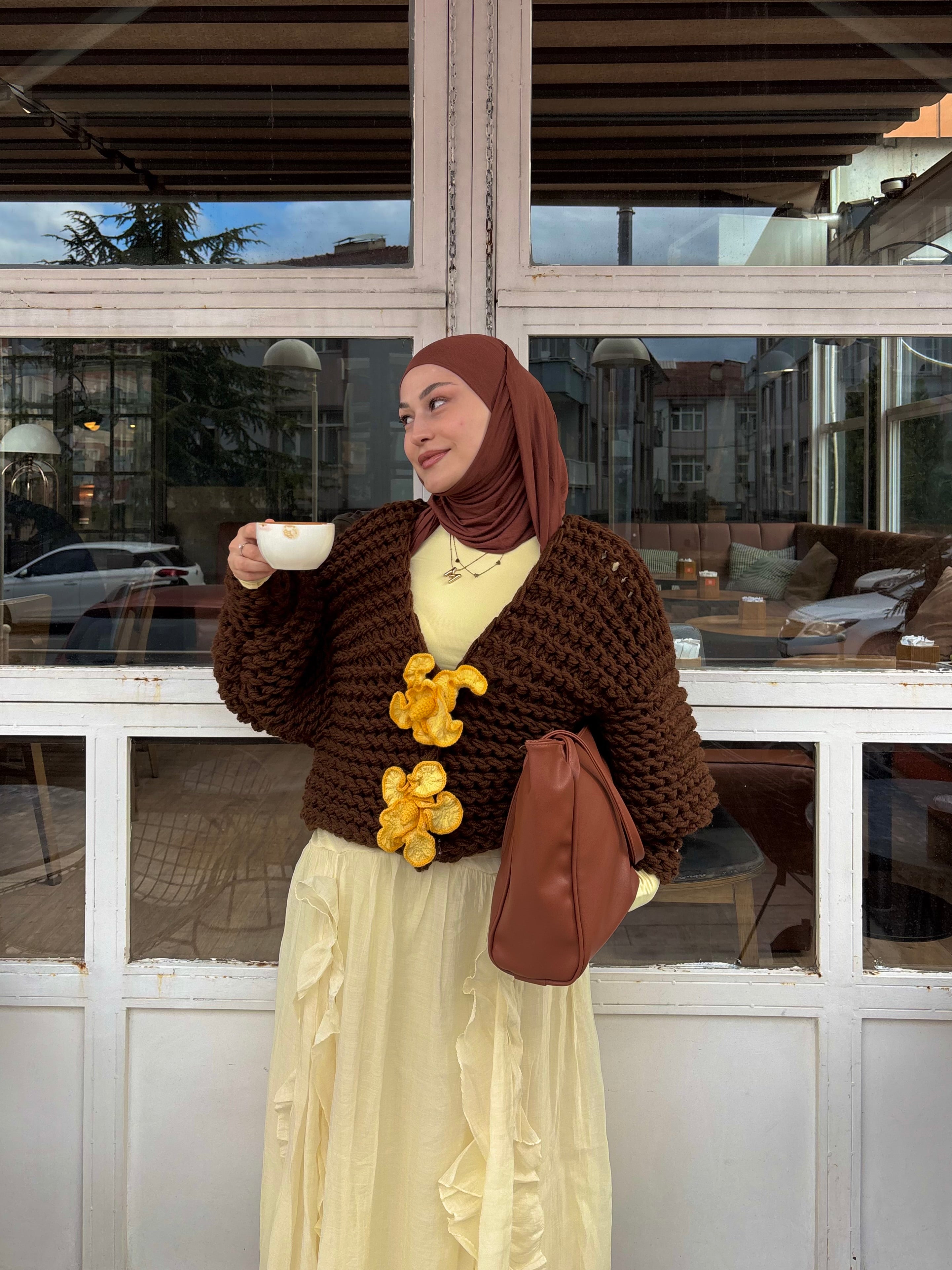 Lotelle El Örgüsü Hırka