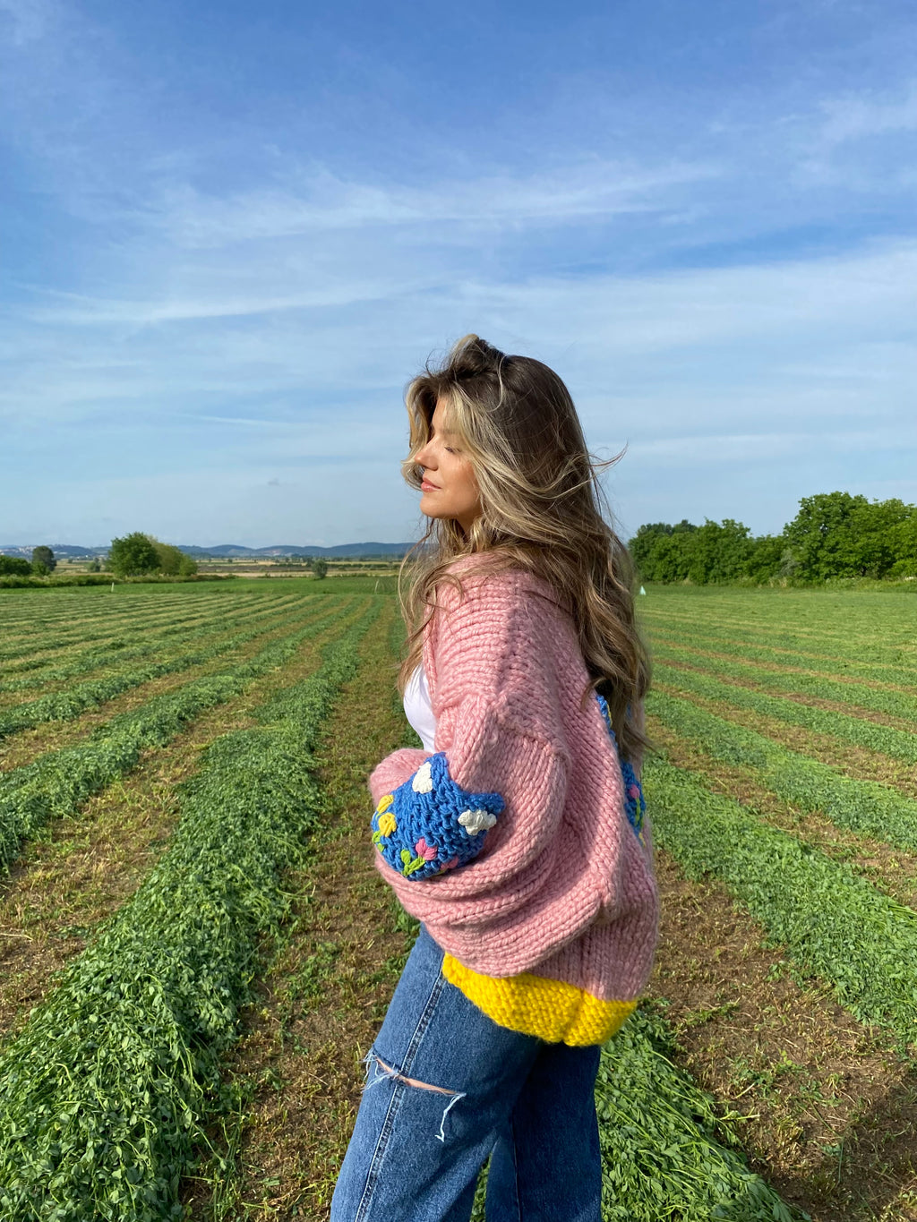 Nature El Örgüsü Hırka