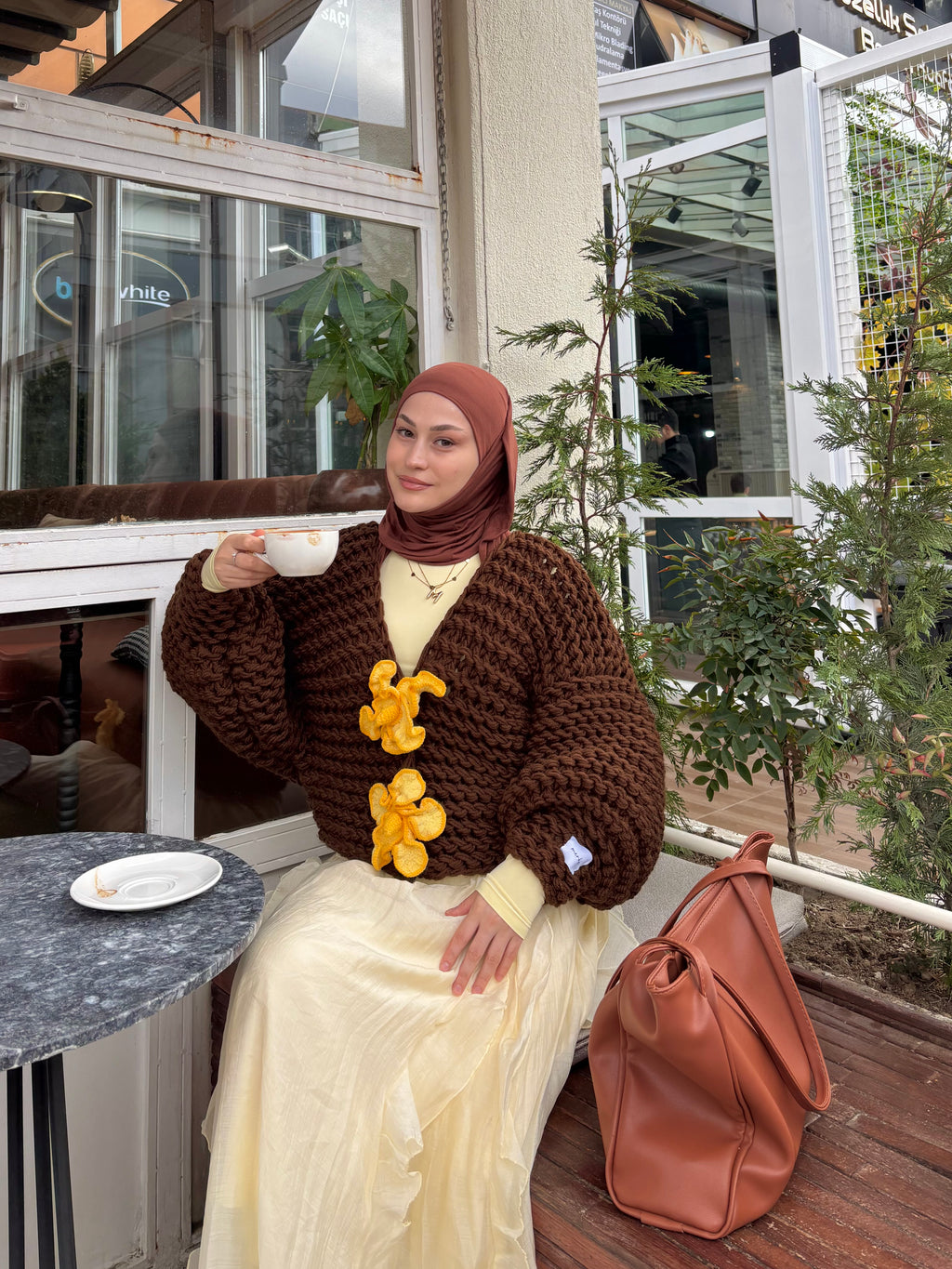 Lotelle El Örgüsü Hırka