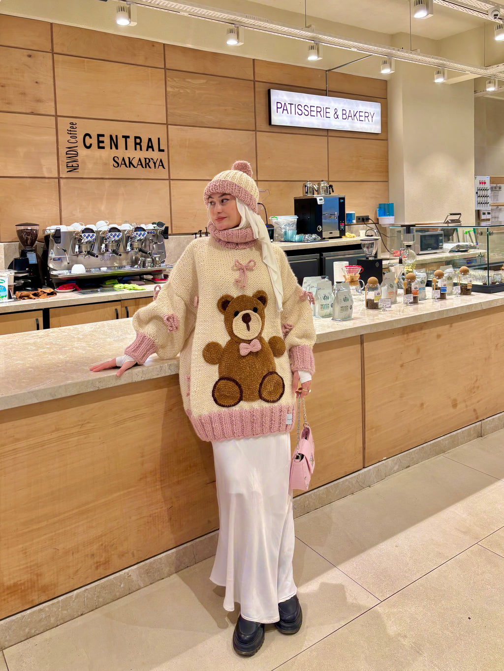 Tedy Bear El Örgüsü Kazak