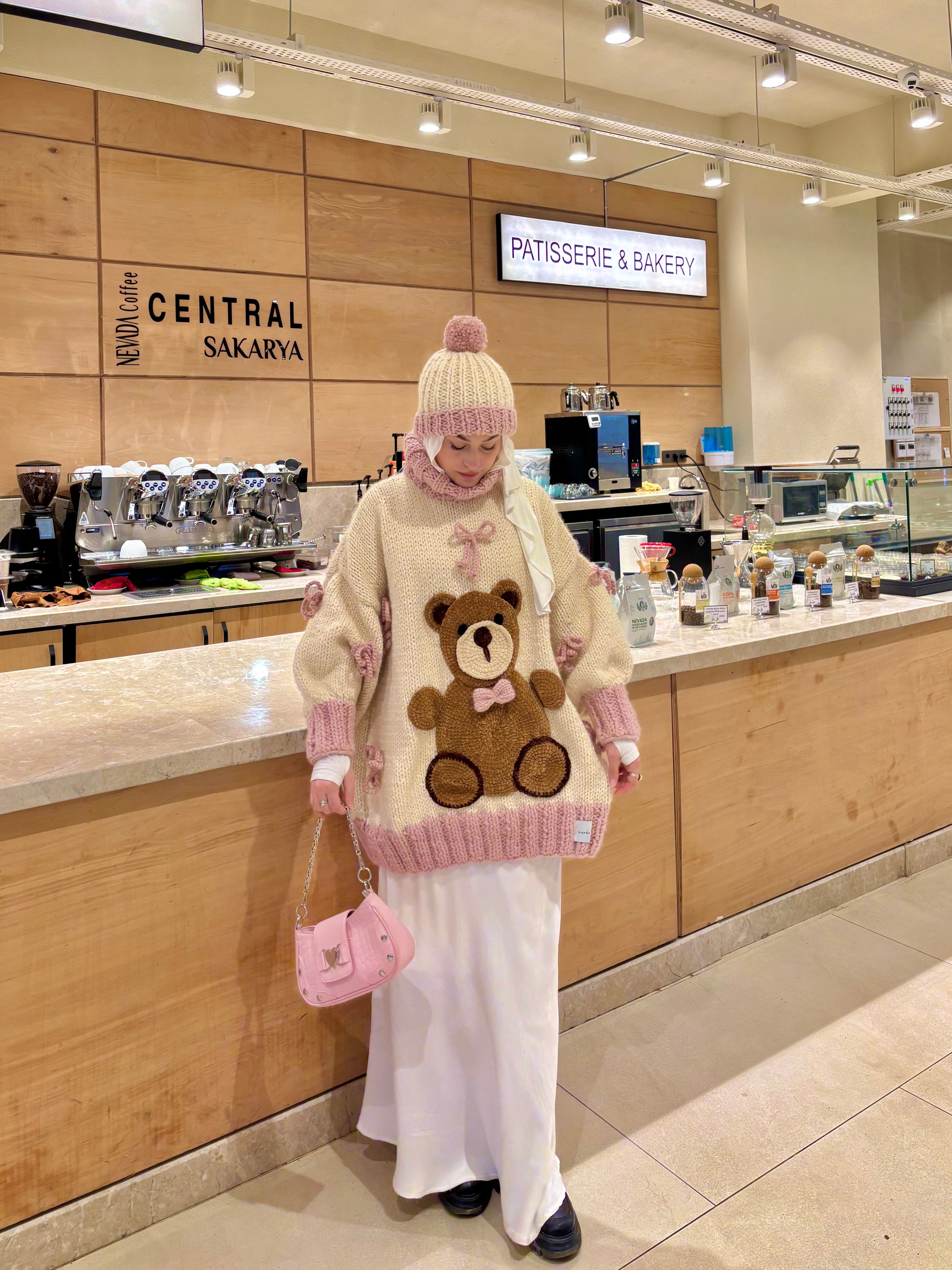 Tedy Bear El Örgüsü Kazak