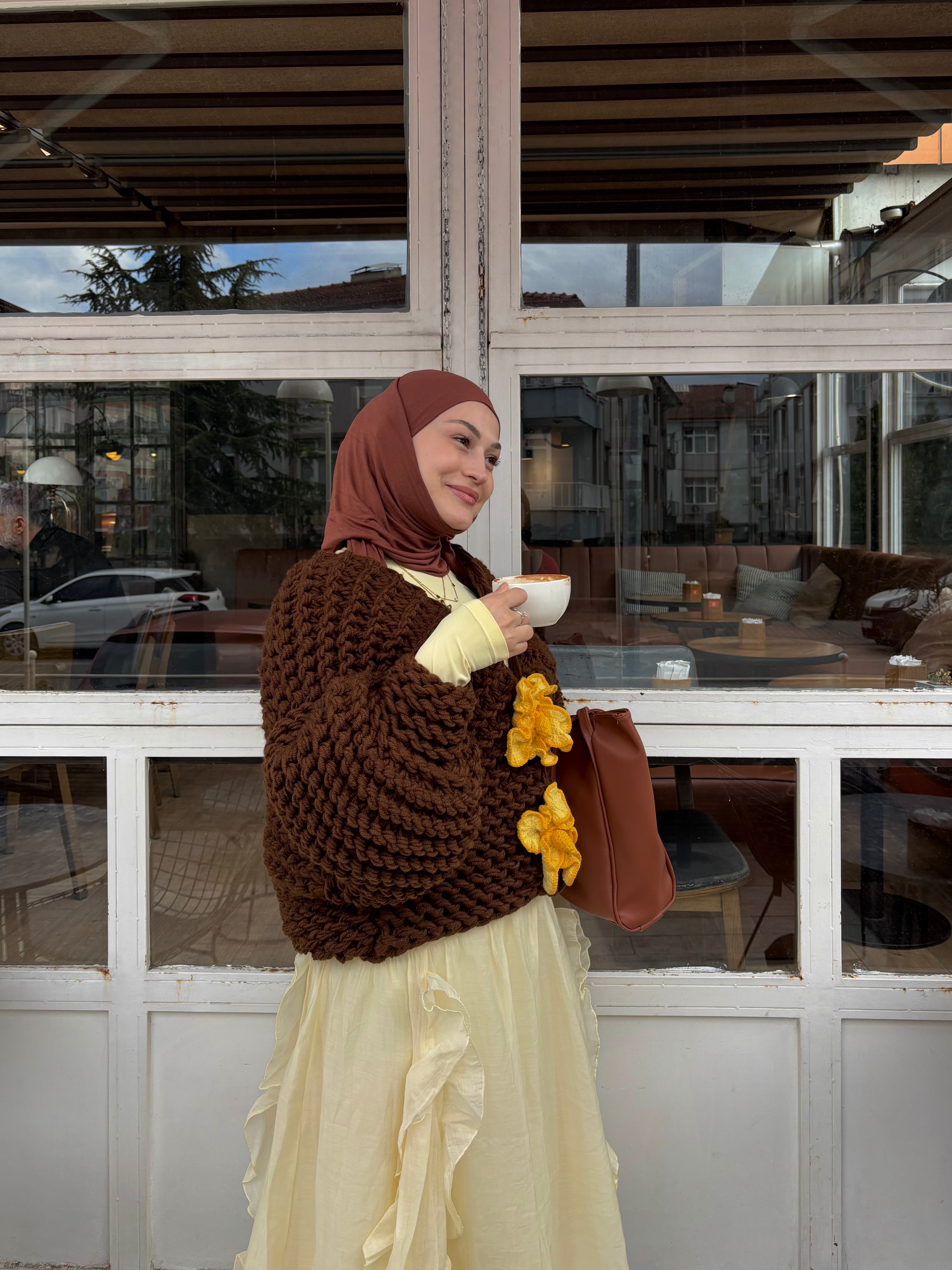 Lotelle El Örgüsü Hırka