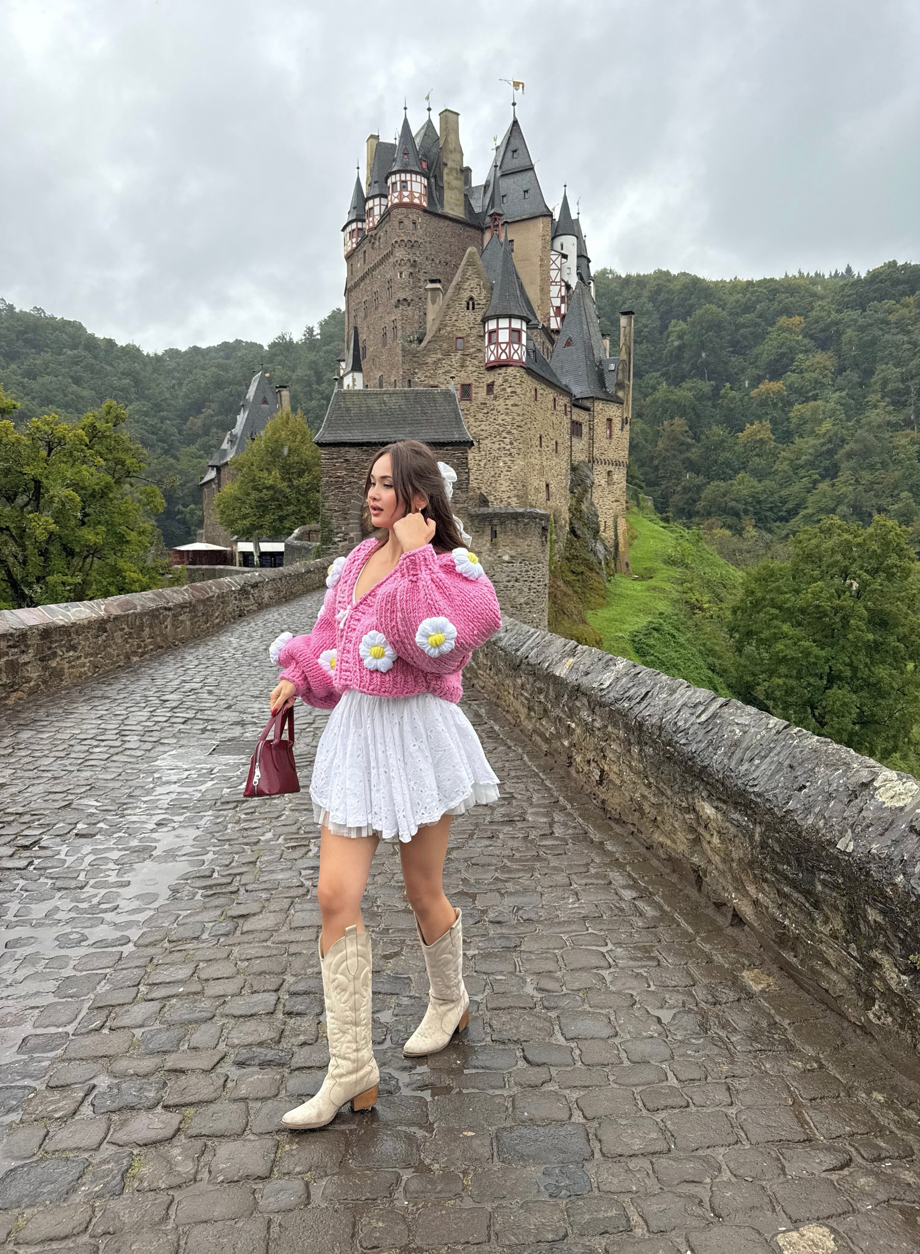 Daisy El Örgüsü Hırka