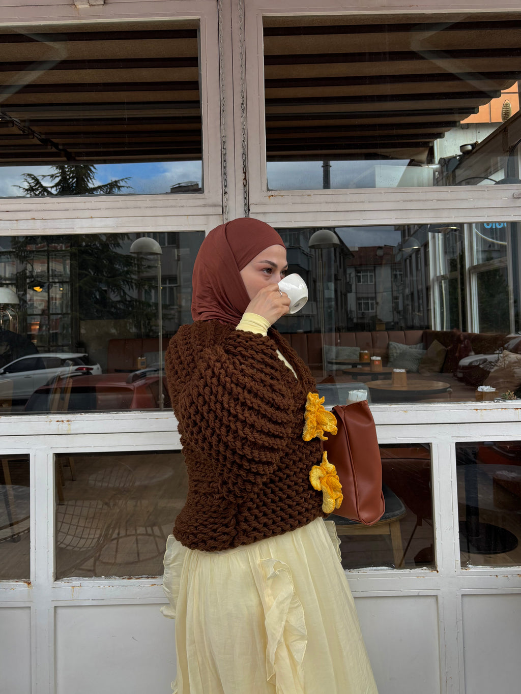 Lotelle El Örgüsü Hırka