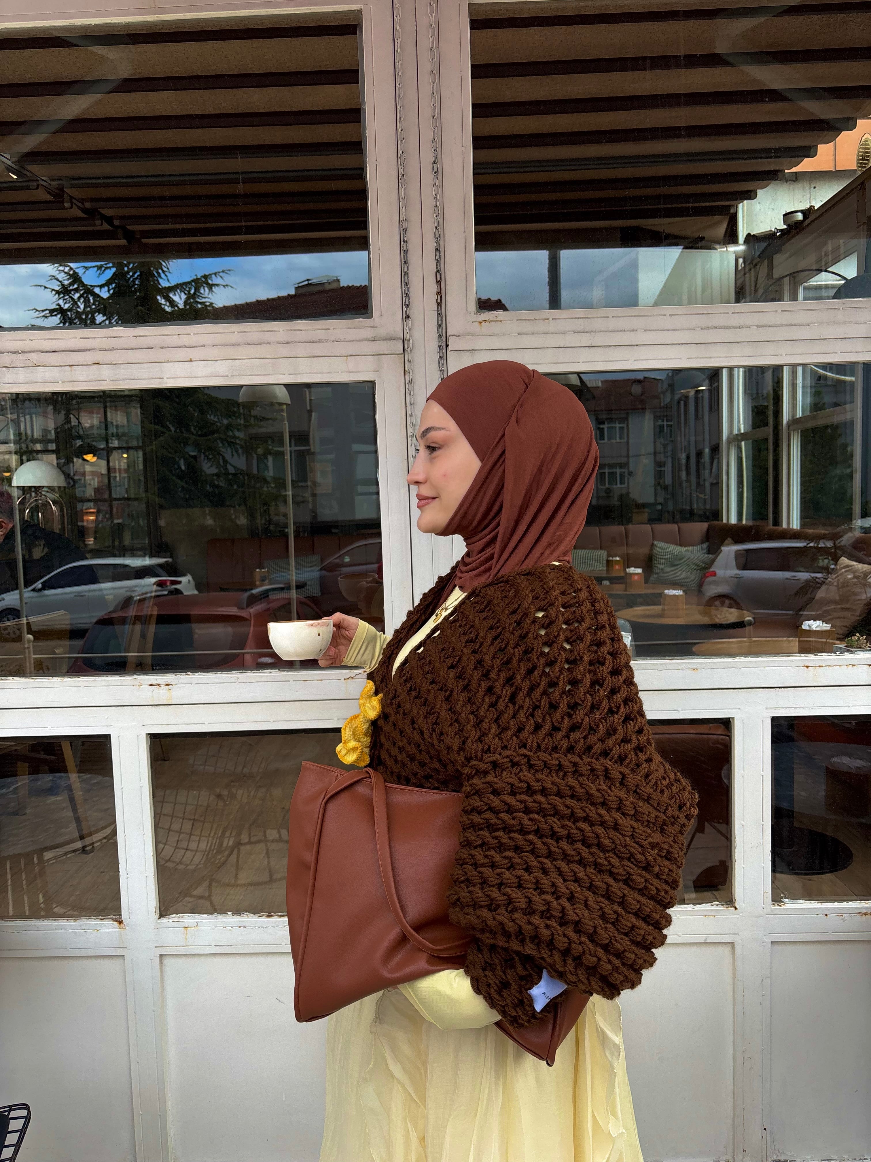 Lotelle El Örgüsü Hırka