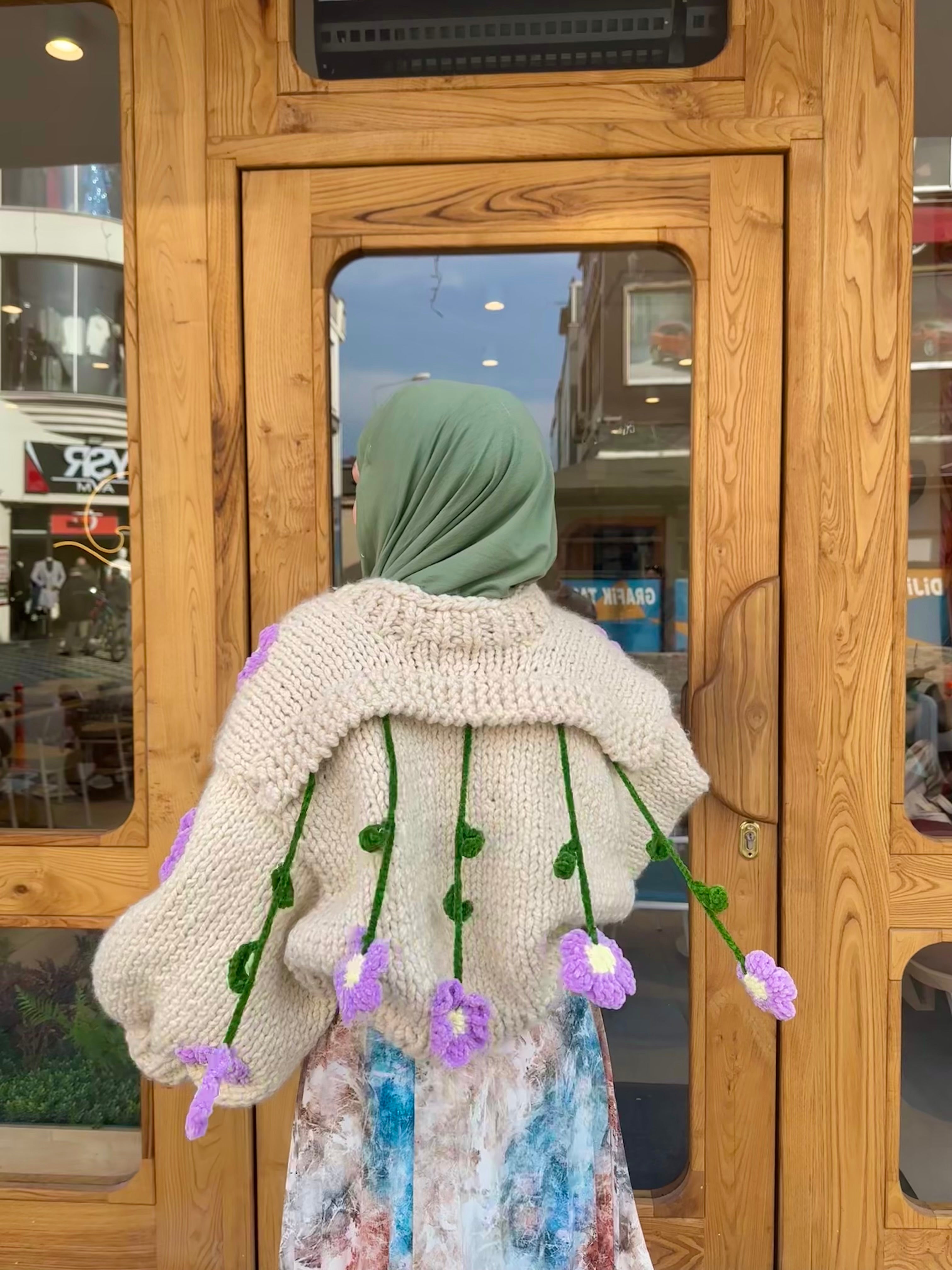 Ivy El Örgüsü Hırka