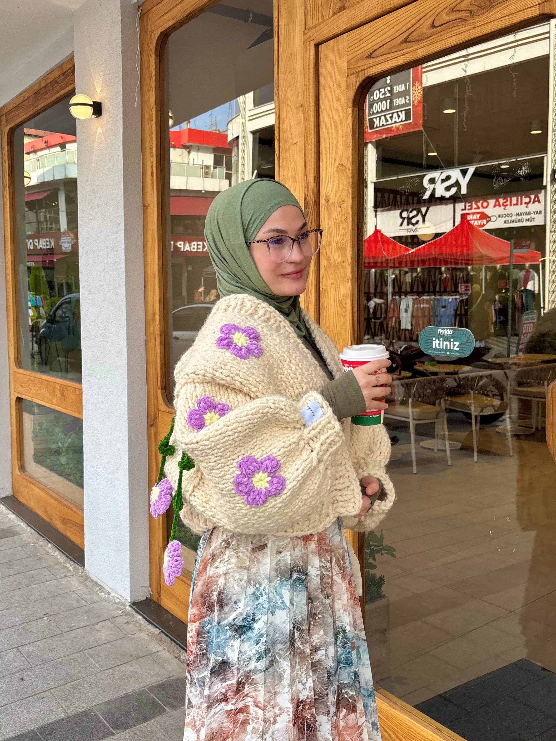 Ivy El Örgüsü Hırka