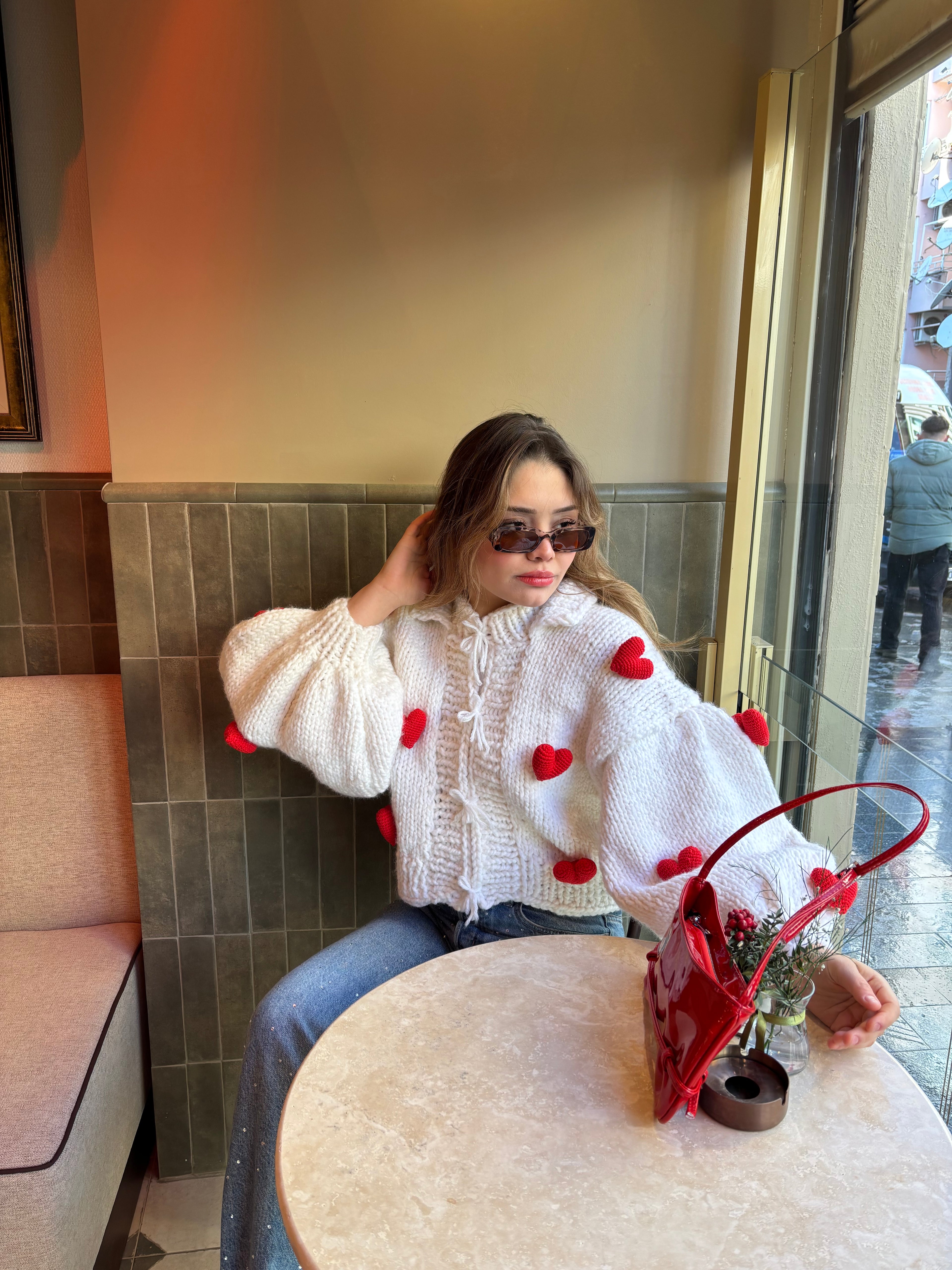 Love El Örgüsü Hırka