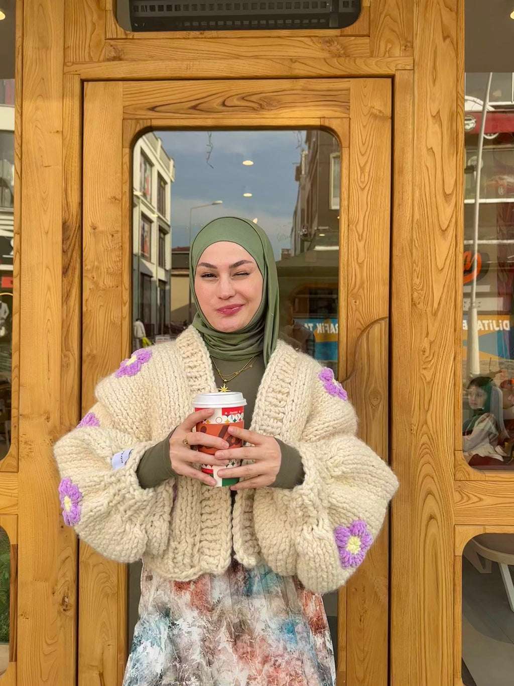 Ivy El Örgüsü Hırka