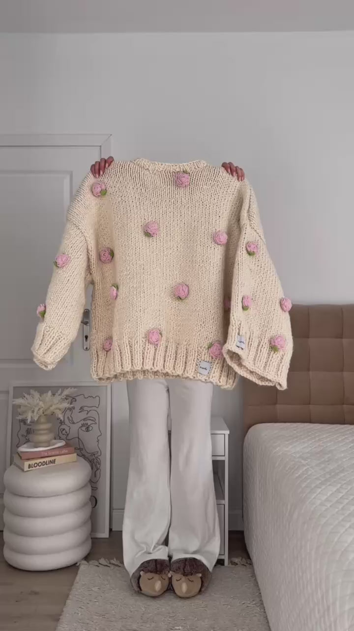 El Örgüsü Rosefield Sweater
