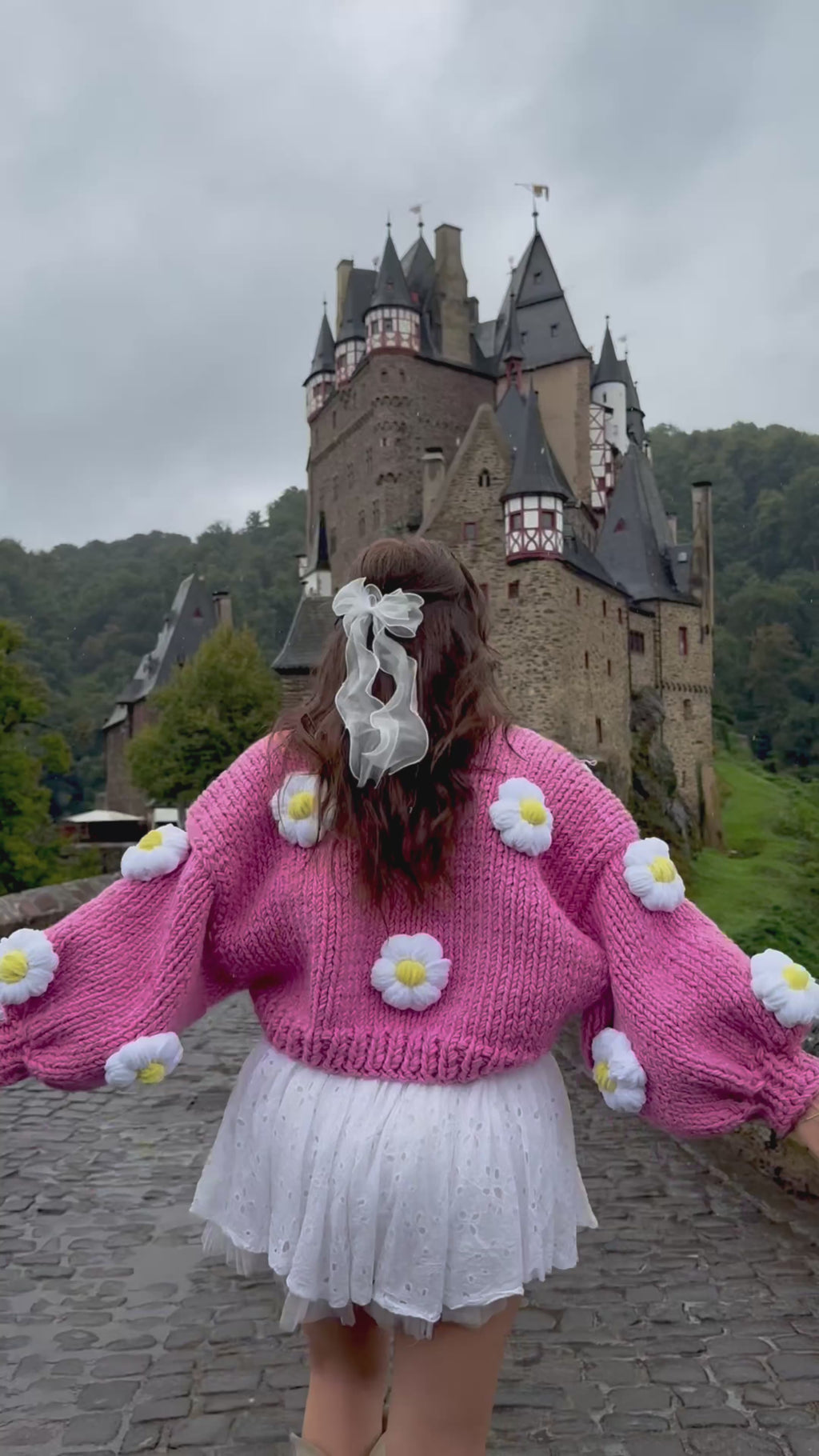 Daisy El Örgüsü Hırka