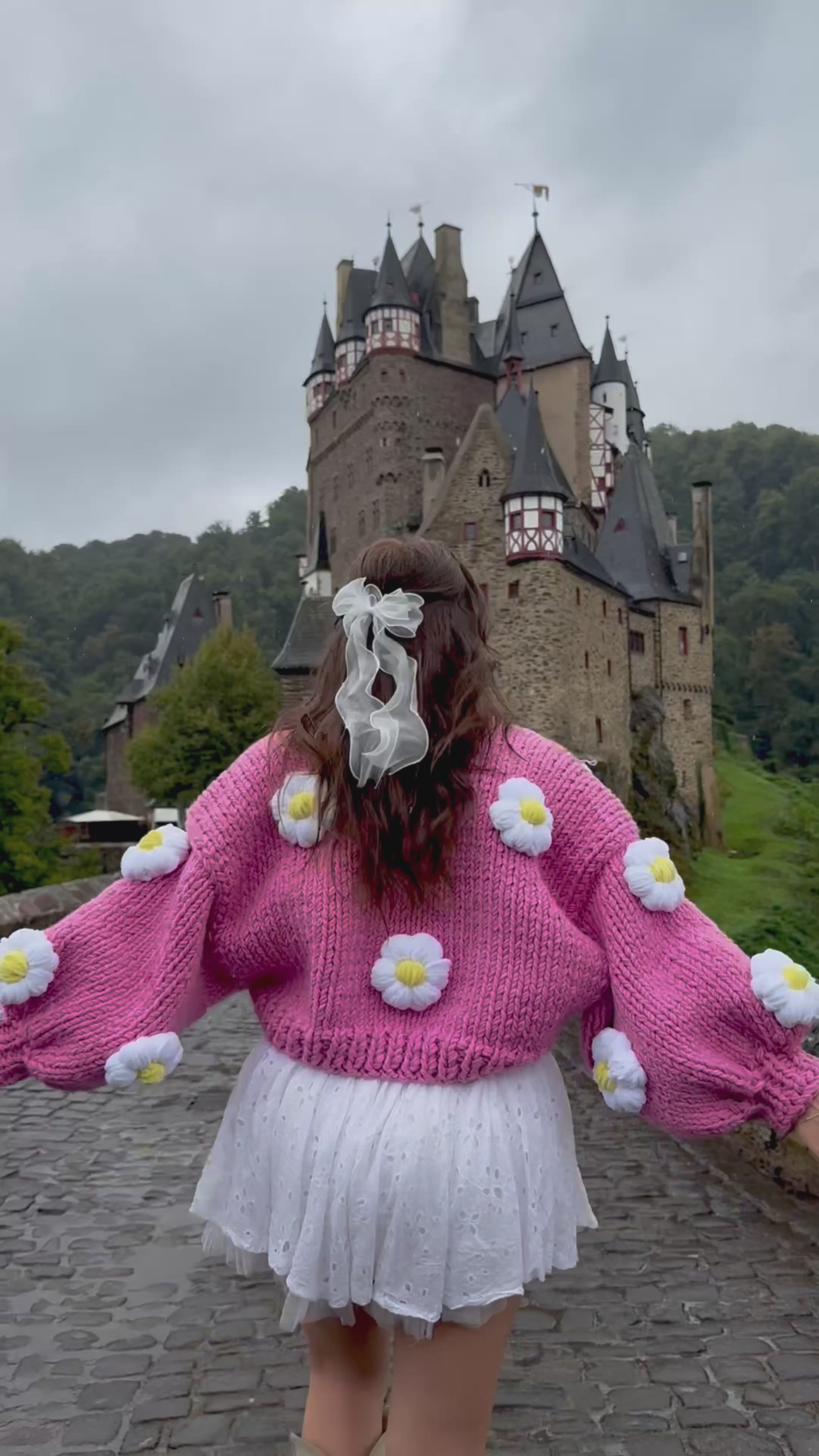 Daisy El Örgüsü Hırka